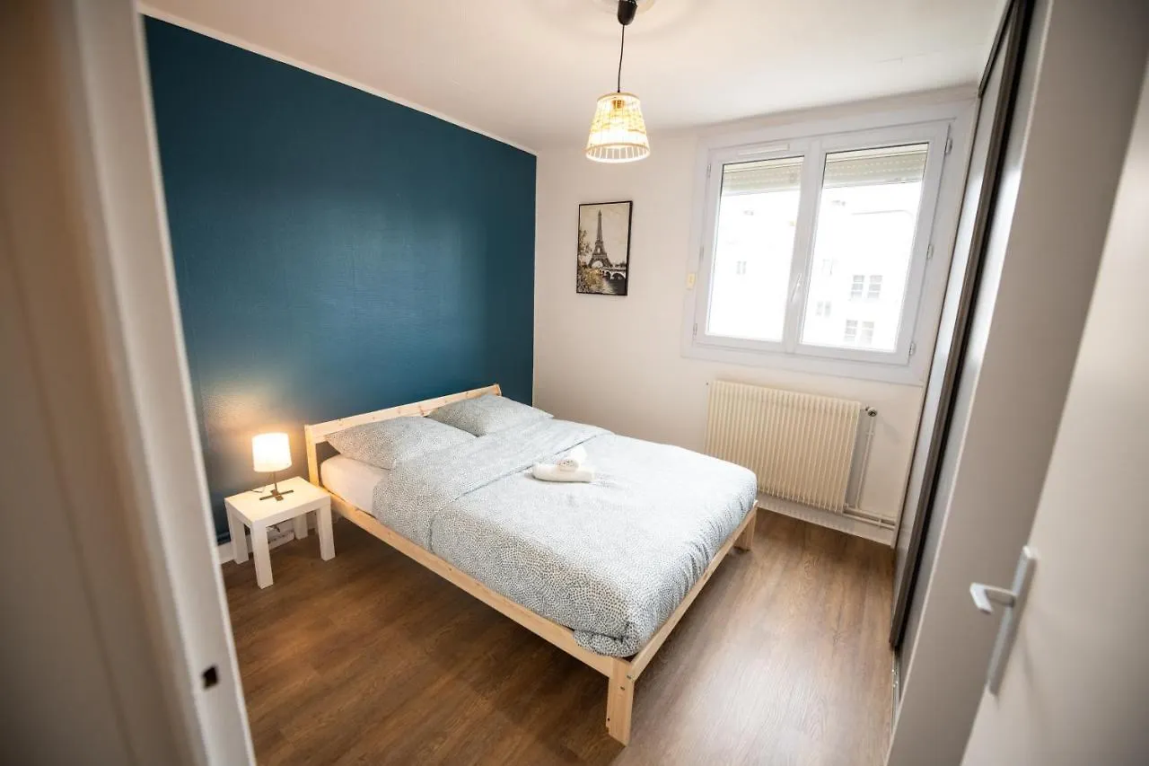 Robespierre - Tout Equipe & Calme - Tv Et Wifi Saint-Etienne  Apartment Saint-Etienne (Loire)